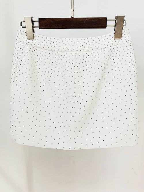 Jupe à motif diamant