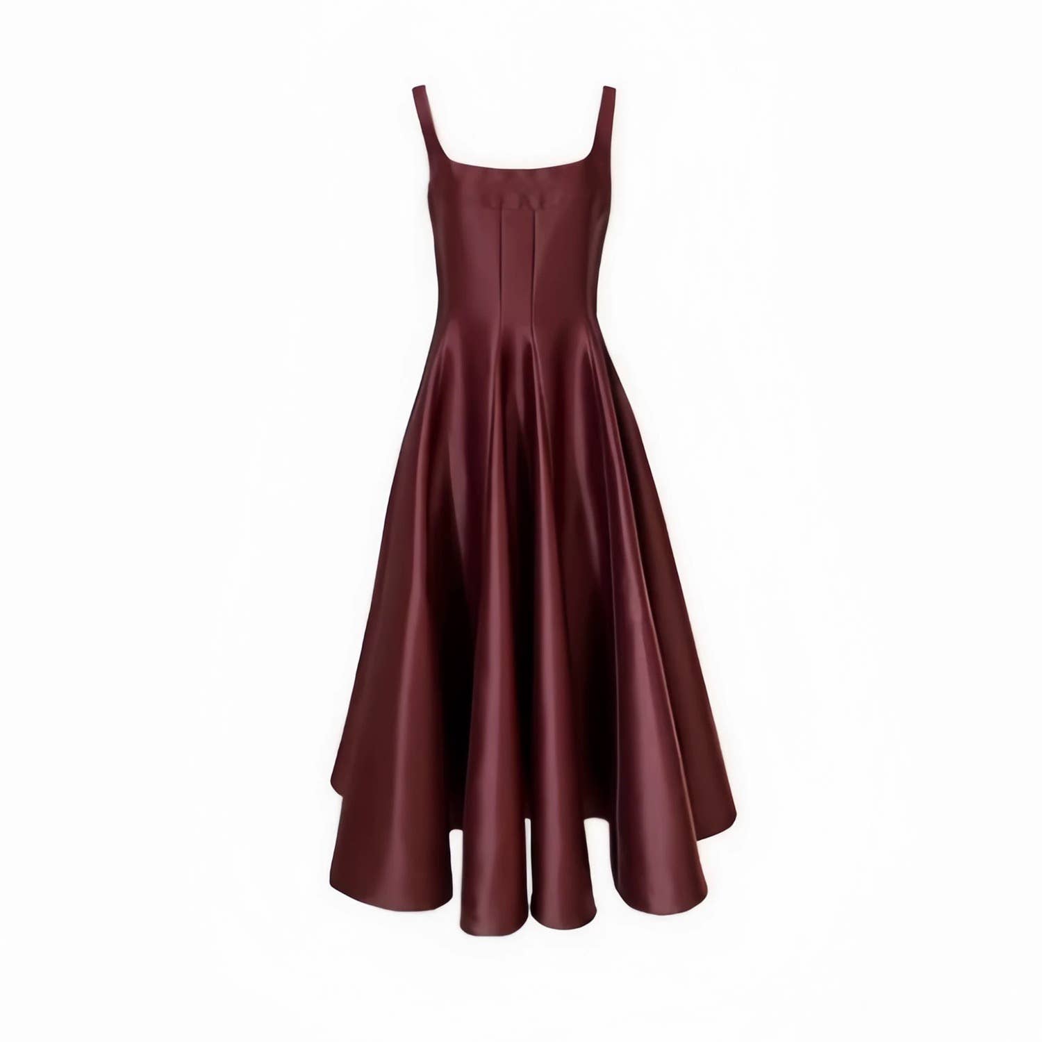 Robe évasée sans manches