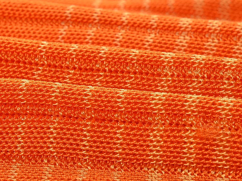 Robe en maille dégradée
